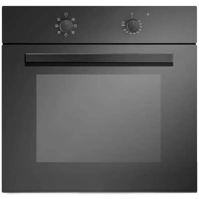 Image of Teknix BITK602ESB 60cm Built In Slim Depth Fan Assisted Single Oven Black
