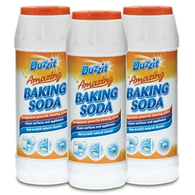 Image of Duzzit Baking Soda, Cleans, Deodorises &amp; More! Triple Pack, 100&#039;S Of Uses