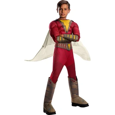 Image of Rubie&#039;s 700706S000 Shazam Fancy Dress, Boys, Multicolour, 3 5 Years