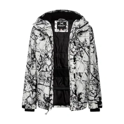 Image of Arctix Men&#039;s Icecap Athletic Insulated Jackets, Cracked Marble White, S
