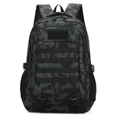 Image of Lawaia 45L Tactical Military Backpack Hiking Rucksack Survival Army Bags Large Rucking Outdoor Sports Packs Molle Gym Backpacks for Men Fishing Camping Motorcycle Traveling Mountaining Dark Camo