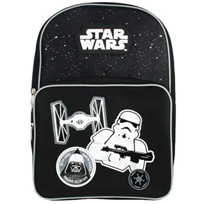 Image of Star Wars Monochrome Skies Darth Vader Empire Large Pocket Children&#039;s Backpack