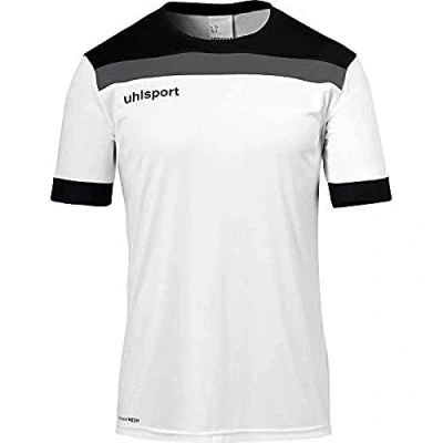 Image of Uhlsport Offense 23 Jersey Children&#039;s White/Black/Anthra, 128