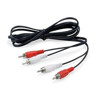 Image of Equip 147094 Audio Cable 2.5 m 2 x RCA / Male to Stereo Cable/Black