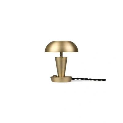 Image of ferm LIVING Tiny table lamp, brass, 14 cm, iron