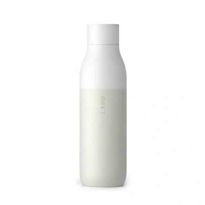 Image of LARQ Bottle Twist Top 25oz Insulated Stainless Steel Water BPA Free Reusable for Camping, Office, and Travel Keep Drinks Cold Hot, Granite White