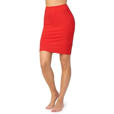 Image of Merry Style Underskirt Petticoat for Skirts MS10 204 (Red, XS)