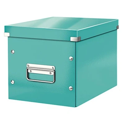 Image of Leitz Medium Storage Cube, Ice Blue, Click and Store Range, 61090051