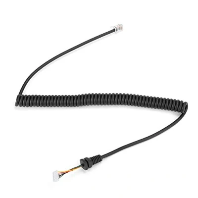 Image of Kafuty 1 6 Pin Replacement Microphones Mic Cable Cord Wire for YAESU FT‑7900R FT‑8900R Car Radio MH‑48 Speaker