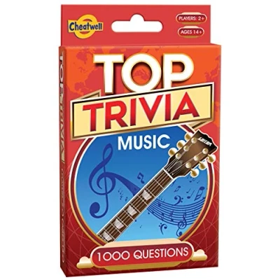 Image of Cheatwell Games Top Trivia Music, Multicolor