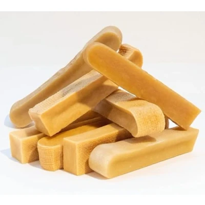Image of Himalayan Yak chew chews for Dogs Medium (Pack of 2) Protein Rich dog Long Lasting Natural milk Bars Snack