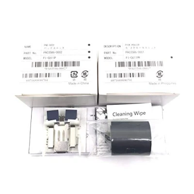 Image of OKLILI 1SET X PA03586 0001 0002 Pick Roller + Separation Pad Assy Compatible with Fujitsu S1500 S1500M fi 6110 N1800