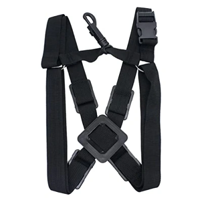 Image of Sax Shoulder Strap Adjustable Alto Tenor Soprano Saxophone Harness Chest Belt Nylon with Hook