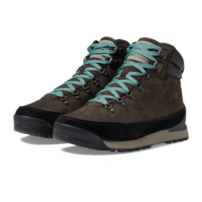 Image of THE NORTH FACE Men&#039;s Back To Berkeley IV Leather Wp Fashion Boot, Demitasse Brown/Tnf Black, 8
