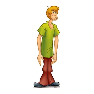 Image of Star Cutouts SC684 &quot;Shaggy Scooby Doo&quot; Cardboard Cut out