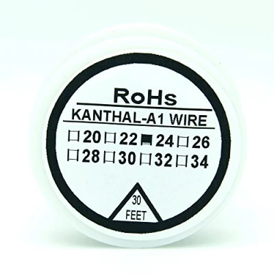 Image of KANTHAL A1 Type Resistance Wire 30ft (10m) Spool 22 32G AWG (24G)