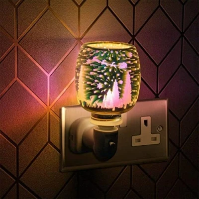 Image of Lesser &amp; Pavey Plug in fragrance warmer 3D Deers,trees and stars
