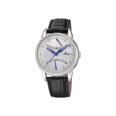 Image of Lotus Watches Mens Multi dial Quartz Watch with Leather Strap 18429/1