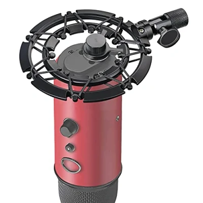 Image of YOUSHARES Shock Mount for Blue Yeti and Pro Microphone, Alloy Shockmount Reduces Vibration Noise Improve Recording Quality