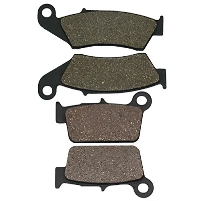 Image of Cyleto Front and Rear Brake Pads for Kawasaki KX250F KX 250F KXF250 KXF 250 2006 2007 2008