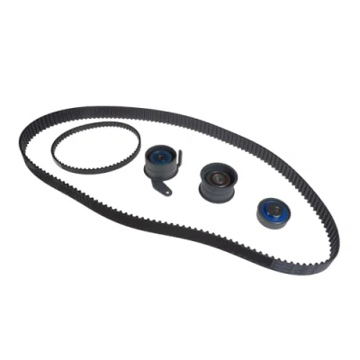 Image of MD012587, MD012587S1, MD115977, MD115977S7, MD192068 Timing belt kit BLUE PRINT ADC47329 158 with rounded tooth profile MITSUBISHI: GALANT 6