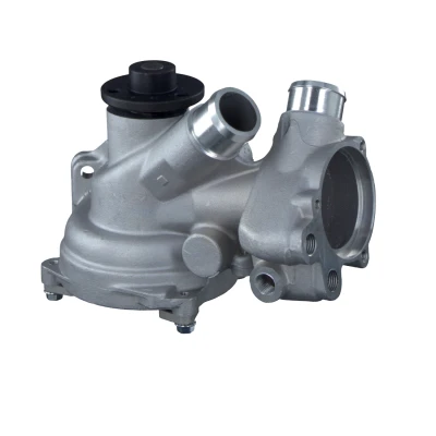 Image of 1042004901, A1042004901 Water pump FEBI BILSTEIN 17557 Cast Aluminium with attachment material Metal MERCEDES BENZ: C Class Saloon, E Saloon