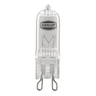 Image of 10 x G9 25w Clear Eveready Capsule.