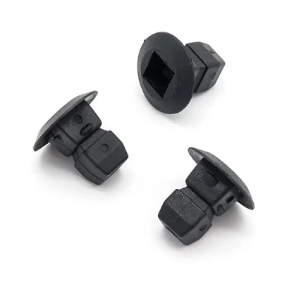 Image of VVO Fasteners Black Plastic Front Wheel Arch Flare &amp; Trim Moulding Clips for Volkswagen Amarok, (Pack of 10)