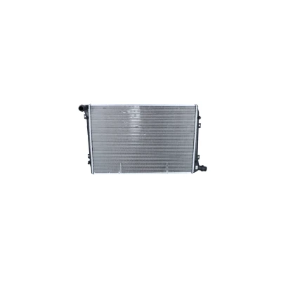 Image of 1K0121251AL, 1K0121251AN, 1K0121251BL, 1K0121251DP, 1K0121251EJ Engine radiator NRF 53814 Aluminium 650mm 440mm 34mm Brazed cooling fins
