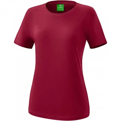 Image of erima Artze Wall Art Women&#039;s Teamsport T Shirt Bordeaux