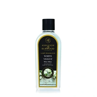 Image of Ashleigh and Burwood White Velvet Lamp Fragrance Refill 500ml Floral Orchid Jasmine Scent For Catalytic Oil Burner Powerful Purifying Made In UK