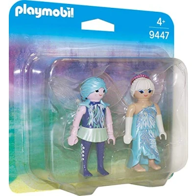 Image of Playmobil 9447 FAiries Winter Duo Pack, Fun Imaginative Role Play, PlaySets Suitable for Children Ages 4+
