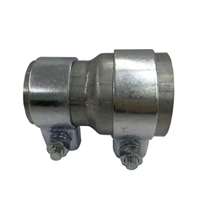 Image of Pipe Reducer Exhaust Adapter Including 2 Mounting Clamps Broadband Clamp Connector Reducing (Diameter 48 mm to Diameter 55 mm)