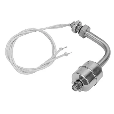 Image of Liquid Level Sensor, Miniature Water Sensor for Float Switch, Stainless Steel 75mm Pool Capable of Operating on 0 220V AC and 200V DC