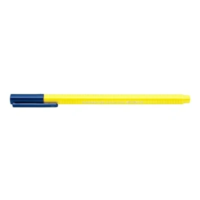 Image of triplus 323 1 mm Staedtler Colour Fibre Tip Pen Light Yellow