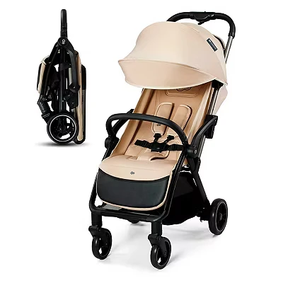 Image of Kinderkraft Compact Stroller Apino Dune Beige