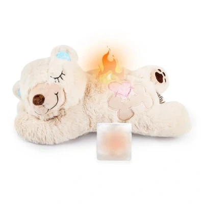 Image of ALL FOR PAWS AFP Snuggle Sheep Pet Behavioral Aid Toy Warm Plush Bear ((No Heartbeat Only Warming Bag)