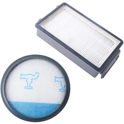 Image of Poweka Foam Filter and HEPA for Rowenta/Tefal/Moulinex Compact Power Cyclonic Series Vacuum Cleaner Replaces ZR005901