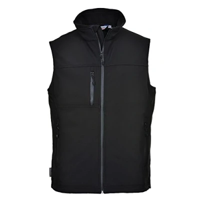Image of Portwest Softshell Bodywarmer (3L) Black XXL