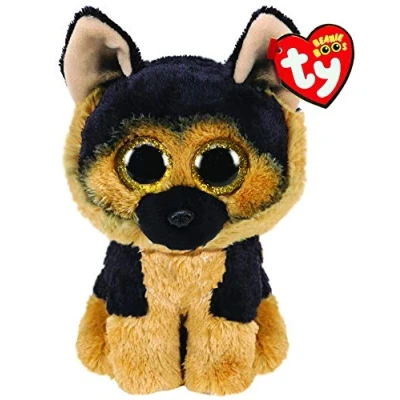 Image of Ty UK Ltd Beanie Boo&#039;s German Shepherd Spirit 15 CM, Brown
