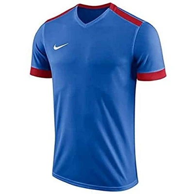 Image of Nike M Nk Dry PRK DRBY II JSY Ss T Shirt Team Red/University Blue/University Blue/(White), XX Large