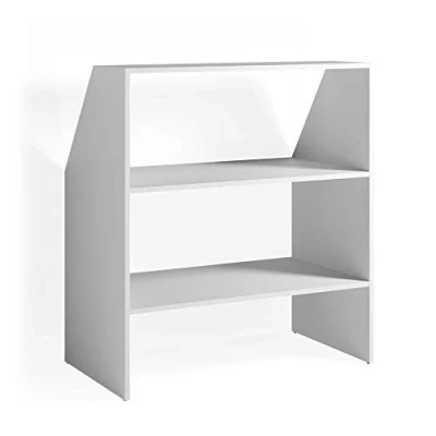 Image of Vicco Sloping ceiling shelf, White, 90 x 100 cm