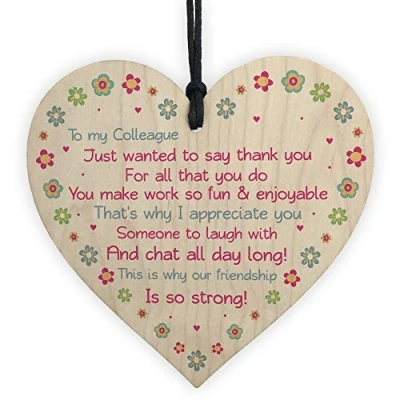 Image of RED OCEAN Novelty Colleague Thank You Gift For Friend or Work Leaving Job Gifts