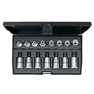 Image of Gedore Screwdriver bit socket set 3/8&quot; 15 pcs TORX