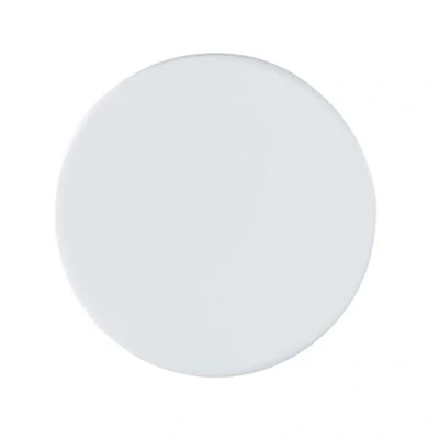 Image of WENKO Melle White Wall Hook for Screwing, Polyresin, 5 x 3.8 cm,
