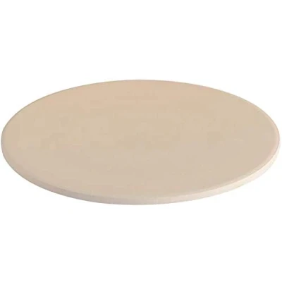 Image of Chabrias Ltd 13&quot; Round Pizza Naan Bread Oven BBQ Grill Baking Stone (13&quot; Round)