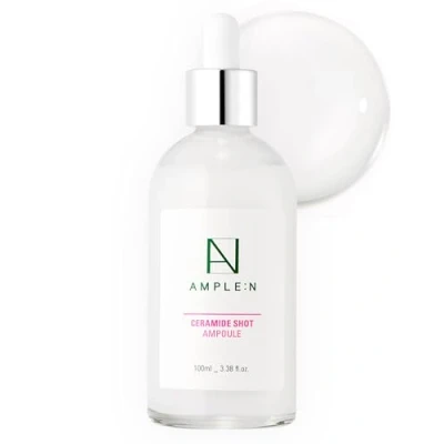 Image of CORÉANA AMPLE:N Ceramide Shot Ampoule 3.38 fl. oz. (100ml) Highly Concentrated Ultimate Hydrating Facial Serum for Dry and Rough Skin, Moisture Locking, Reduced Wrinkles