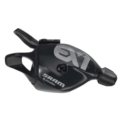Image of SRAM Shifter Ex1 Trigger 8 Speed Rear W Discrete Clamp Black: Black 8Spd