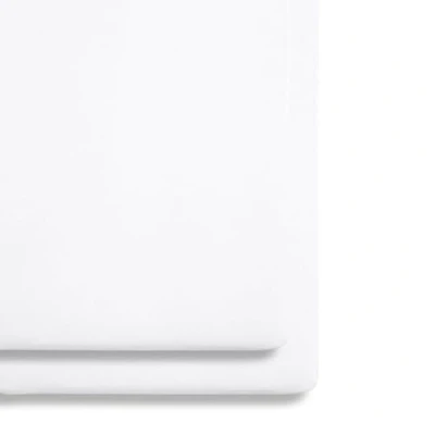 Image of 2 Pack Crib Fitted Sheets 44 x 80cm White Light, Breathable &amp; Luxurious Jersey Cotton Made to Last Designed Fit SnüzPod Bedside Cribs