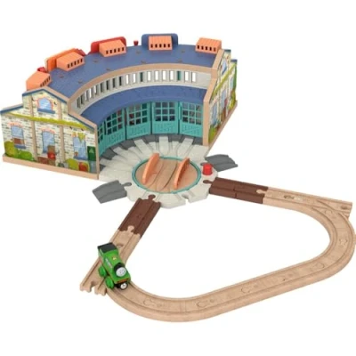 Image of Fisher Price Thomas and Friends Wood Tidmouth Sheds